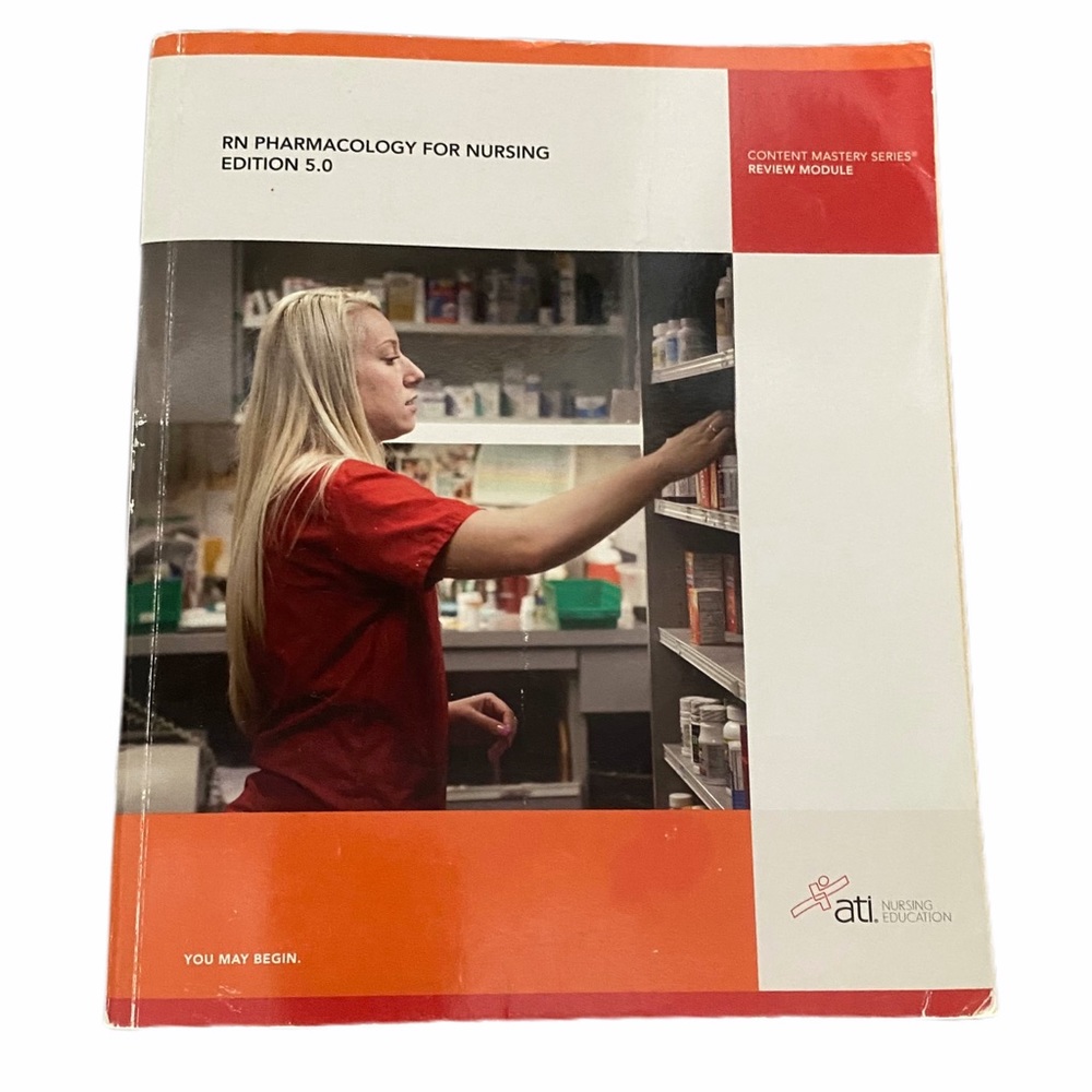 ATI RN PHARMACOLOGY FOR NURSING EDITION 5 BOOK